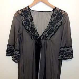 Radcliffe 50’s /60’s Vintage Maxi Peignoir/ Robe